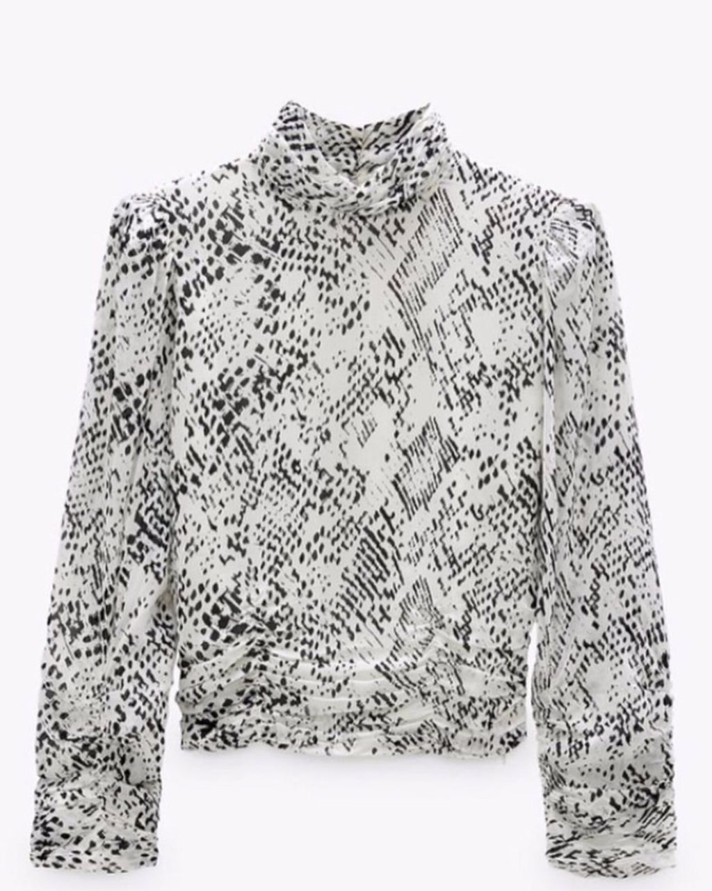 Printed Cropped Top XL
