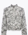 Printed Cropped Top XL