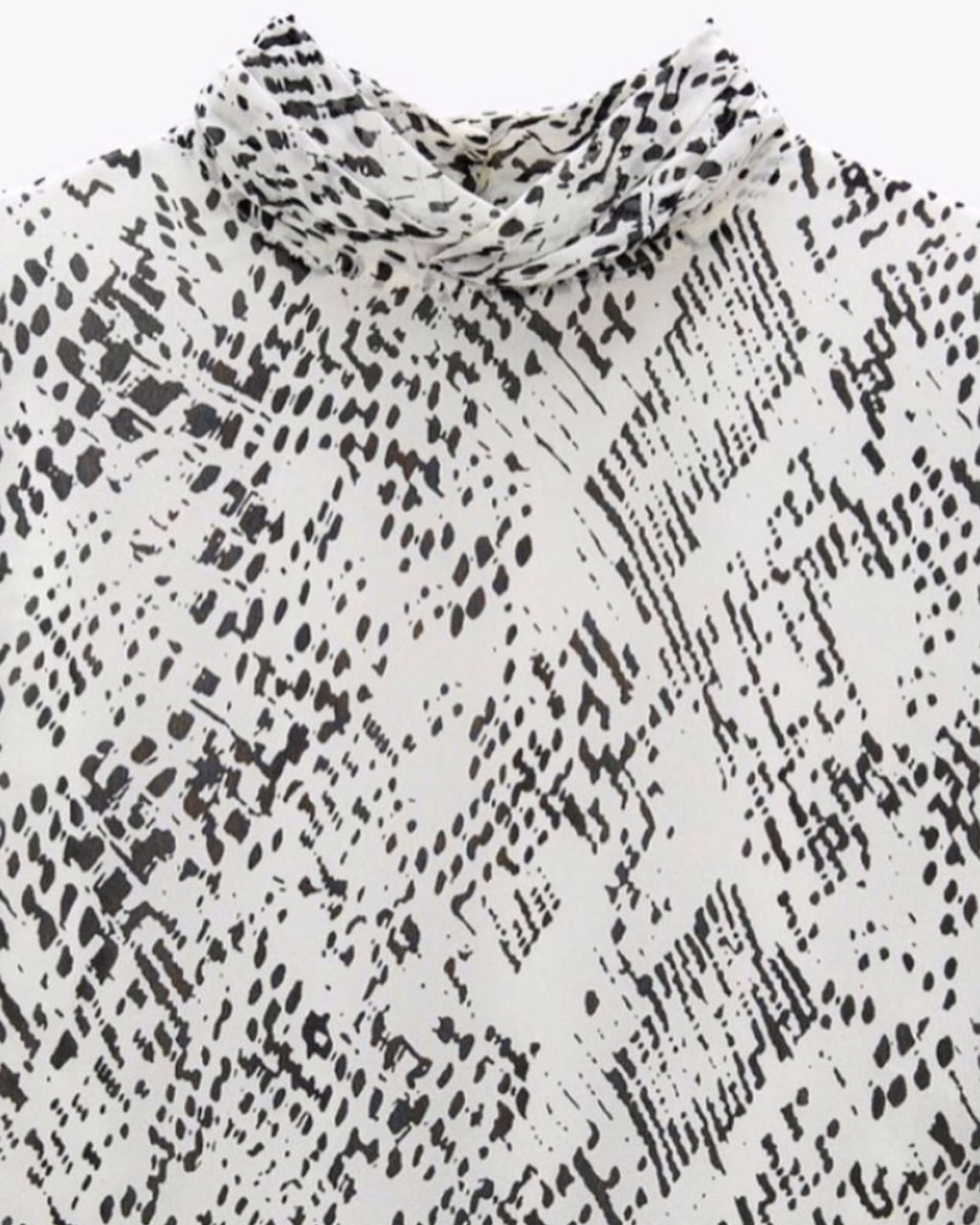 Printed Cropped Top XL