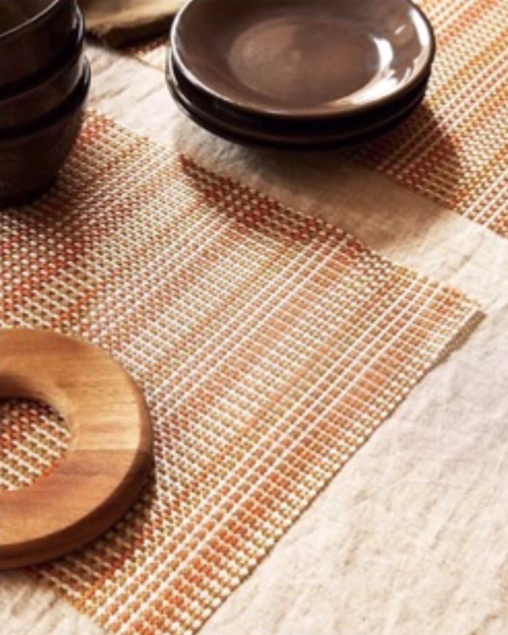 Waterproof Woven Design Placemats