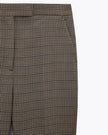 Checked Flared Trousers in S, M, L