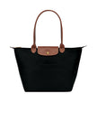 Le Pliage Classic Long Handle in Black (Medium / Large)