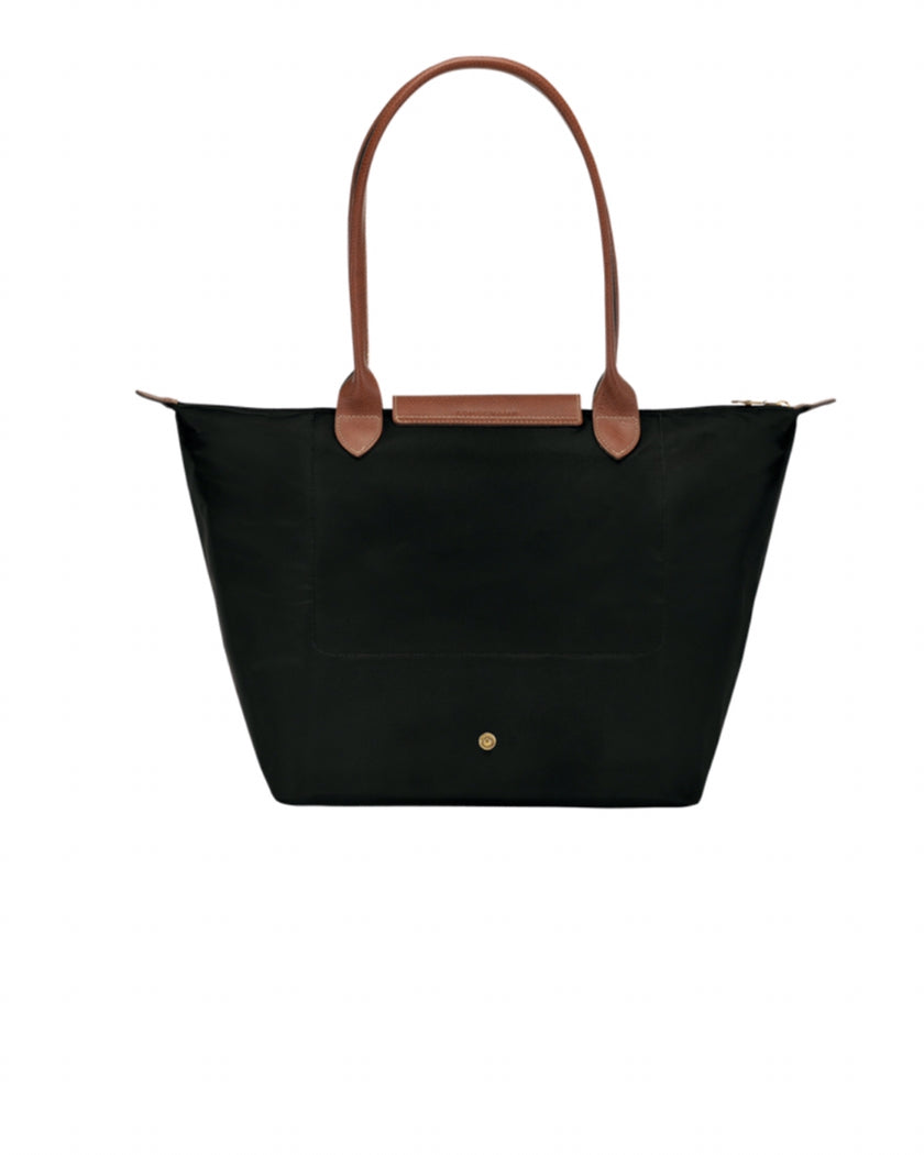 Le Pliage Classic Long Handle in Black (Medium / Large)