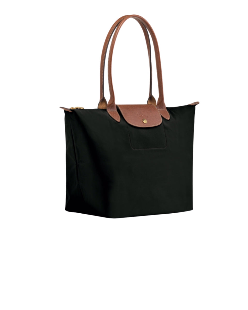 Le Pliage Classic Long Handle in Black (Medium / Large)