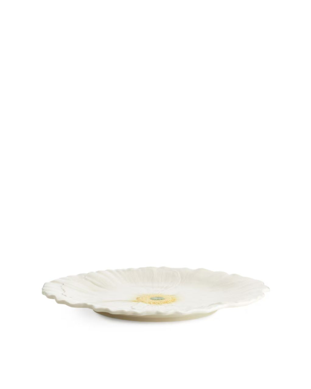 San Raphael Wild Flower Plate 29 cm In White