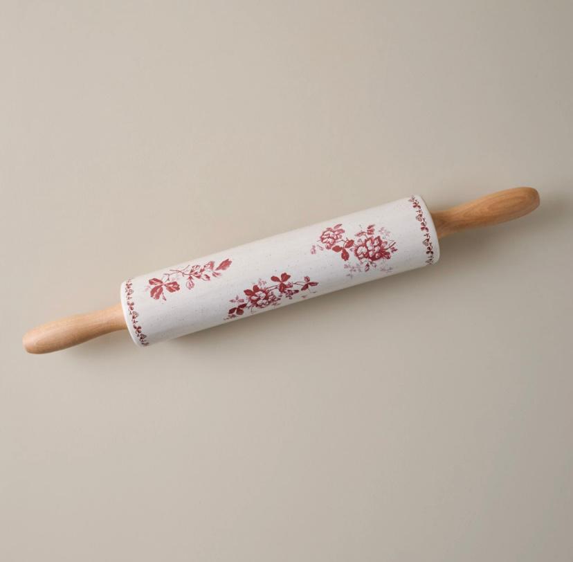 Heirloom Garden Scarlett Rolling Pin