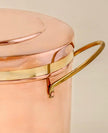 Magnolia Copper Bread Box
