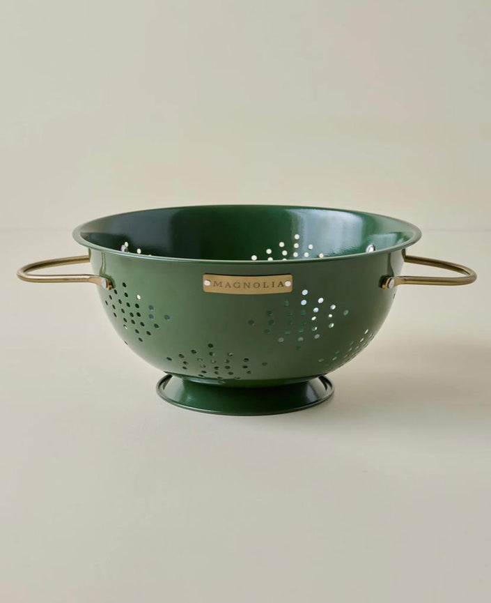 Magnolia Laurel Green Colander