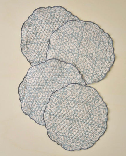 Pivione Fleurs Reversible Placemat Set of 4/8