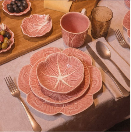 Pink Cabbage Dinner Plate 26cm
