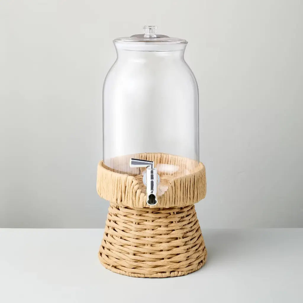 Wooden Drink Dispenser Stand