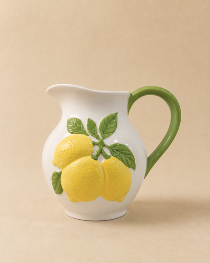 [imperfect] Sunlit Lemon Vase Pitcher