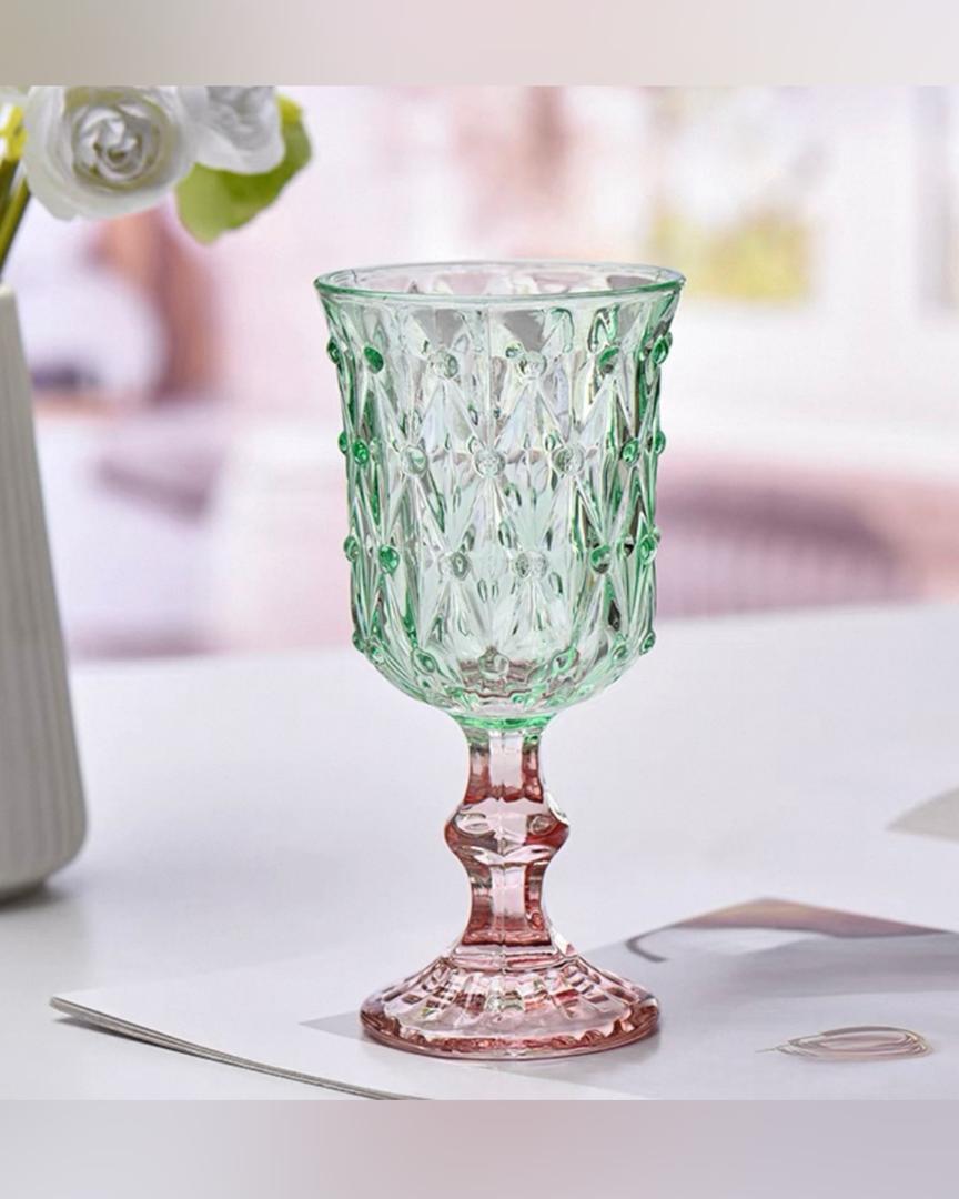 Luxury Coloured Goblet Tall Glasses - 902 Series