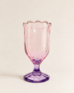 Veloura Tulip Goblet Glass