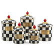 Courtly Check Canisters