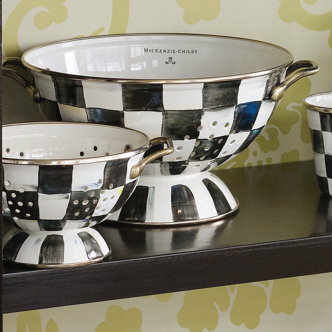Courtly Check Colander