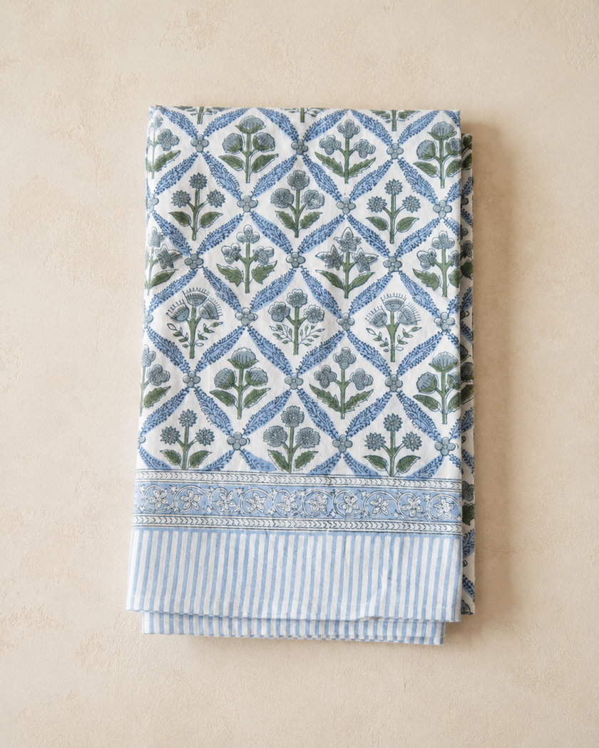 Mistflower Tile Tablecloth (6-8 pax | 8-10 pax)