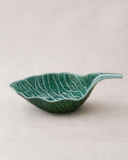 Green Cabbage Gravy Boat 19cm
