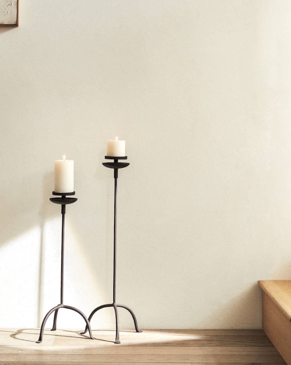 Tripod Standing Candlestick