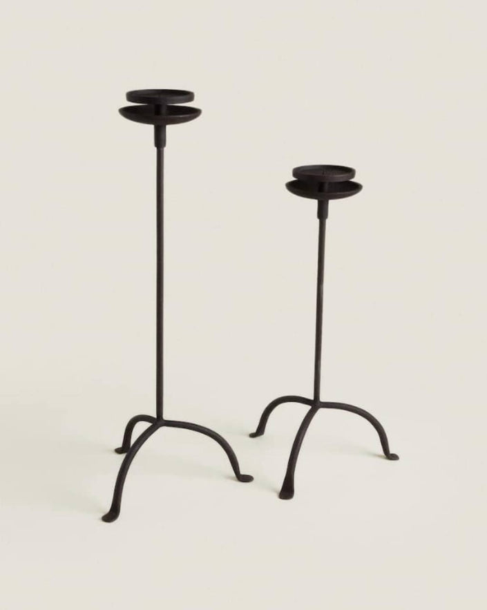 Tripod Standing Candlestick
