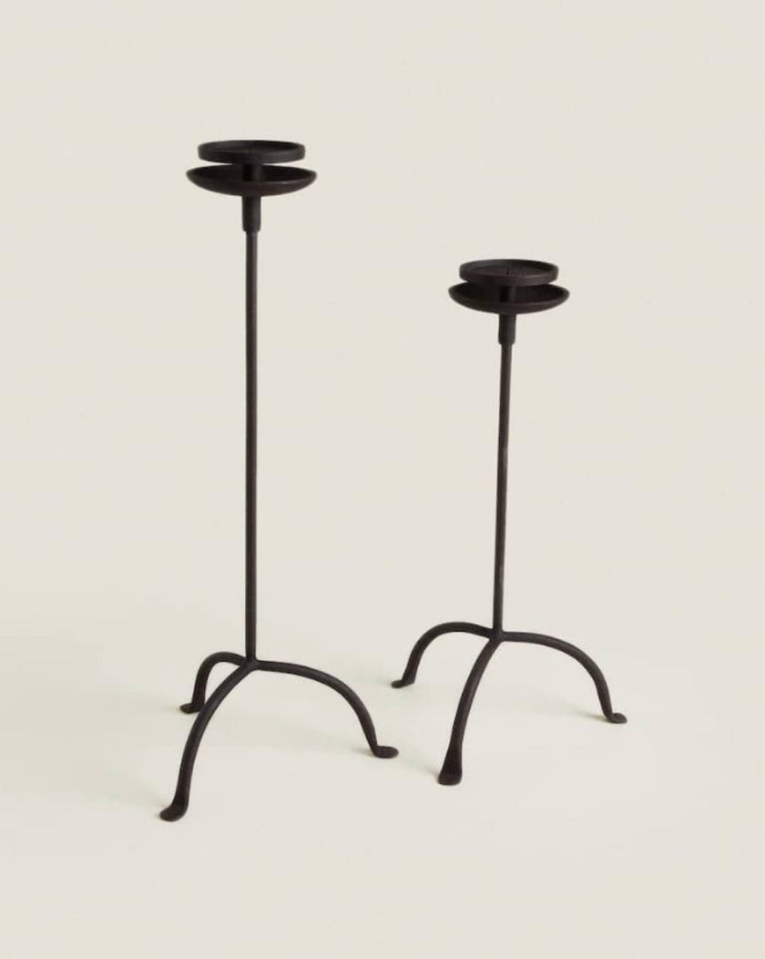 Tripod Standing Candlestick