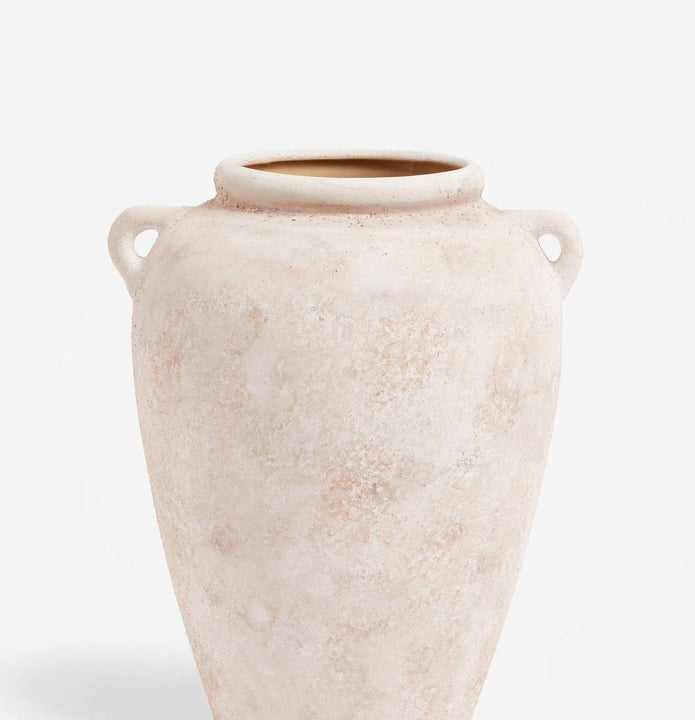 Lydia Natural Ceramic Rustic Textured Vase