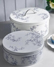 Set of 2 Floral Cake Tins