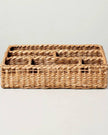 Woven Multipurpose Compartment Caddy Natural