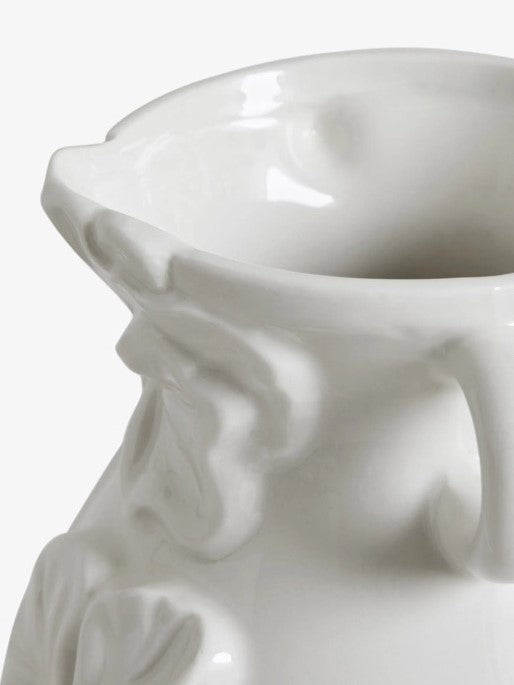Ceramic Embossed Flower Vase