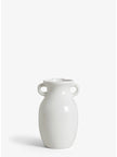 Ceramic Embossed Flower Vase