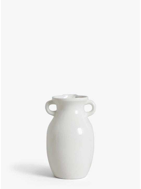 Ceramic Embossed Flower Vase