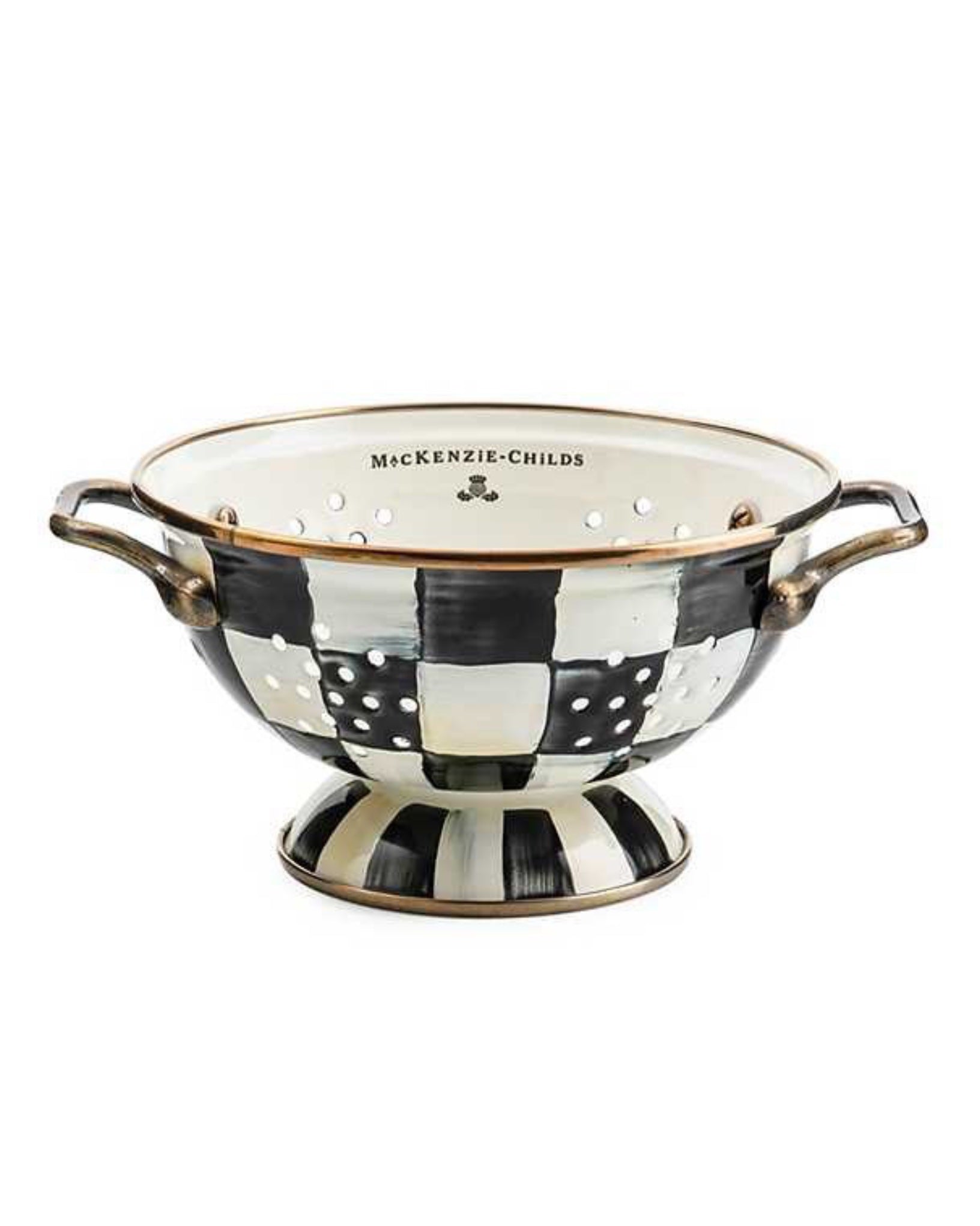 Courtley Check Small Colander