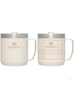 Stanley Set of 2 12 oz Classic Legendary Stainless Steel Mugs Best Beige