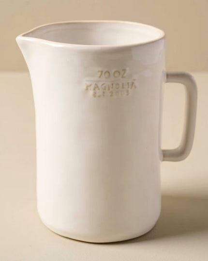 Magnolia Est. Ceramic Pitcher