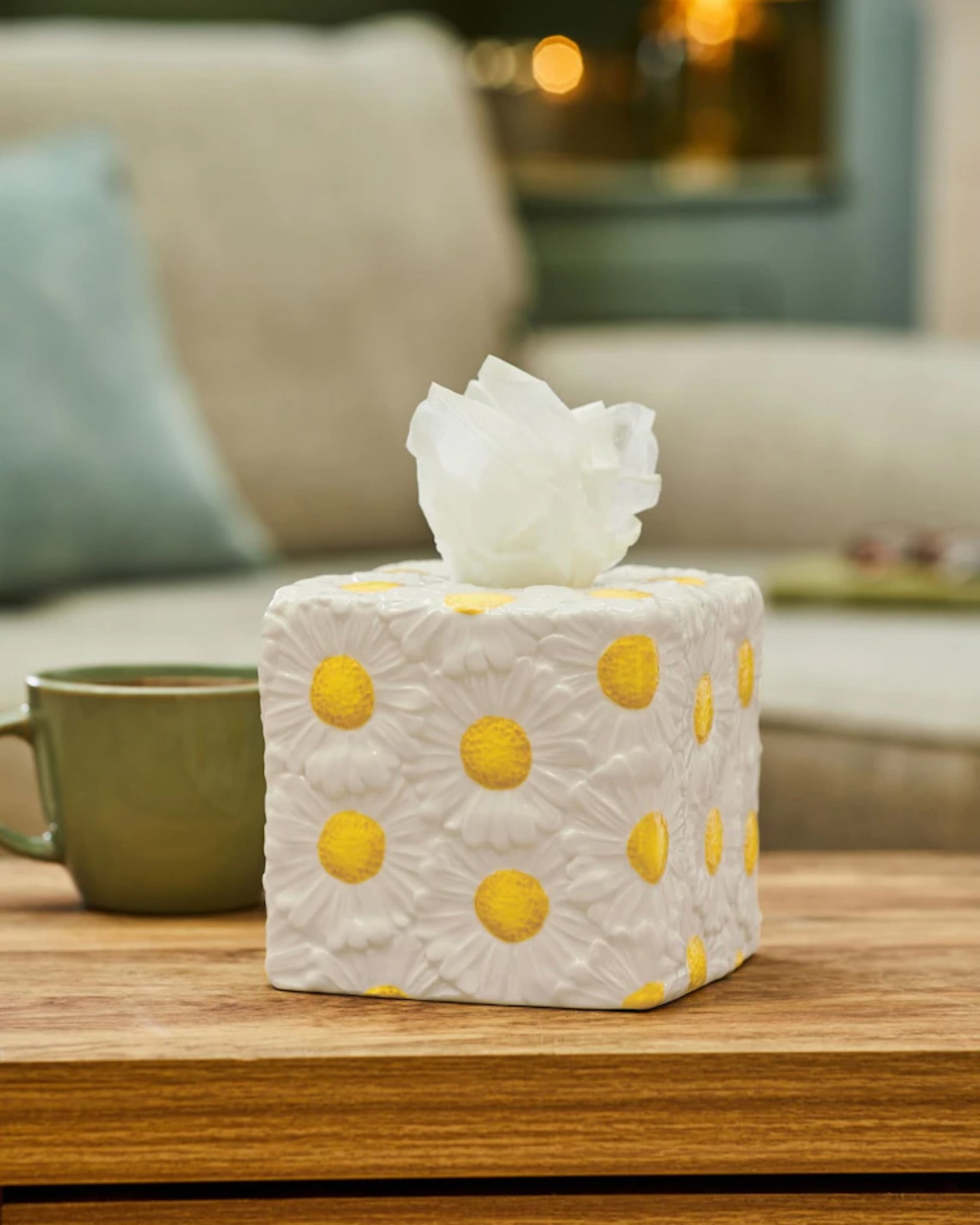 Daisy Tissue Box