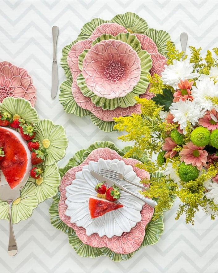 Maria Flor Dessert Bowl - Dahlia