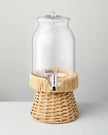 7L Drink Dispenser with Woven Stand (Stand Only)