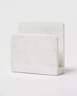 Marble Napkin Holder Off-White