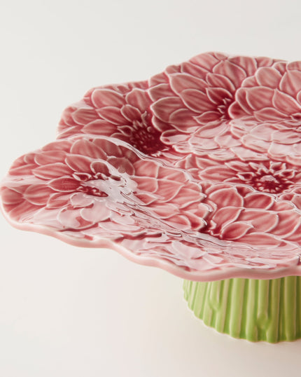 Maria Flor Small 28cm Dahlia Cake Stand