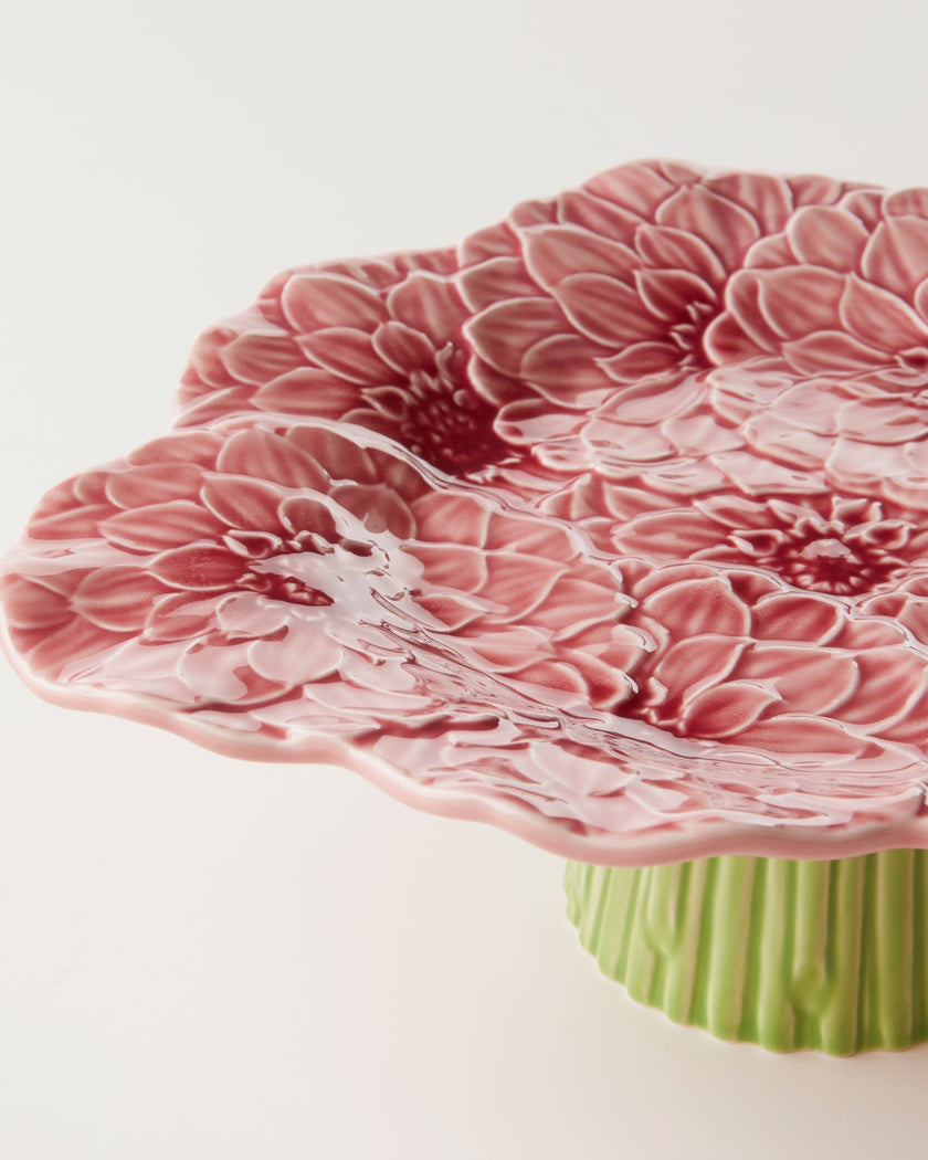 Maria Flor Small 28cm Dahlia Cake Stand