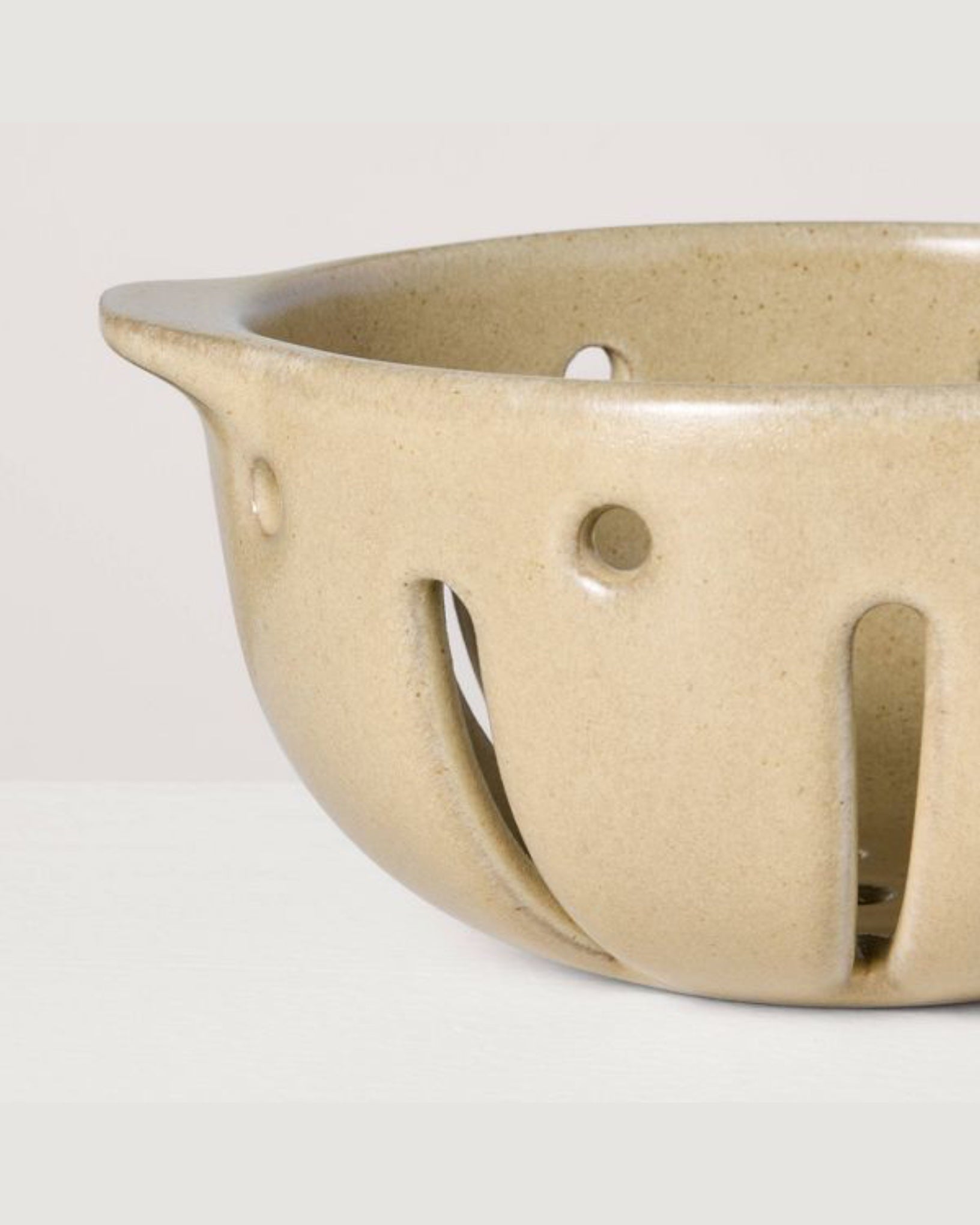 Stoneware Berry Bowls Tan/Pumpkin Brown (Set of 2 or 4)