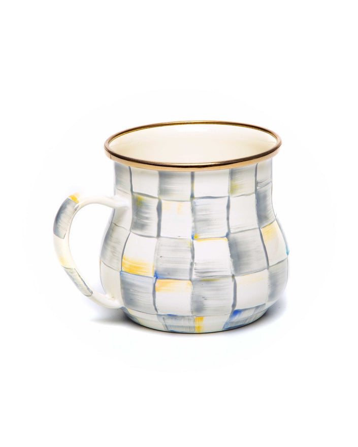 Sterling Check Mug (Set of 2)