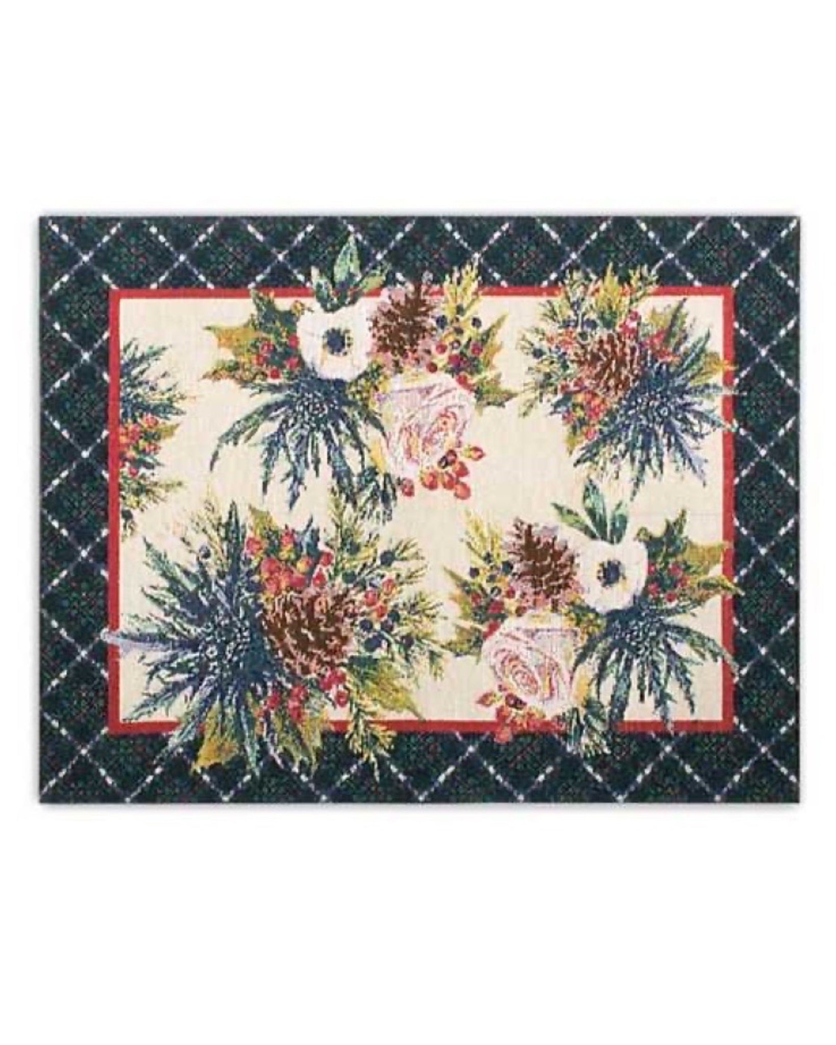 Highbanks Tapestry Floral Placemats Set