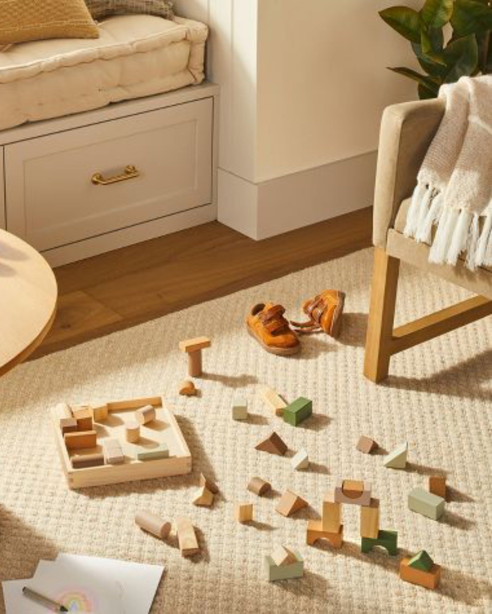 Toy Building Blocks Set - 43 pieces