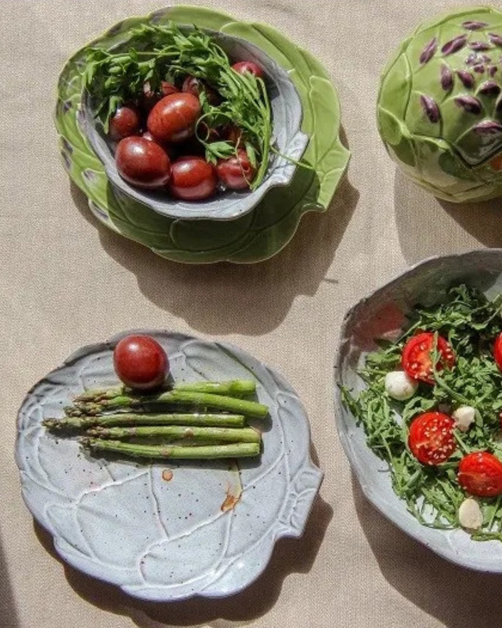 Artichoke Plate - Natural 23.5cm (Set of 2)