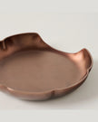 Copper Scalloped Spoon Rest