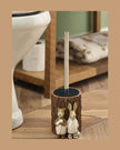 Bear and Bunny Natural Woodland Spa Toilet Brush