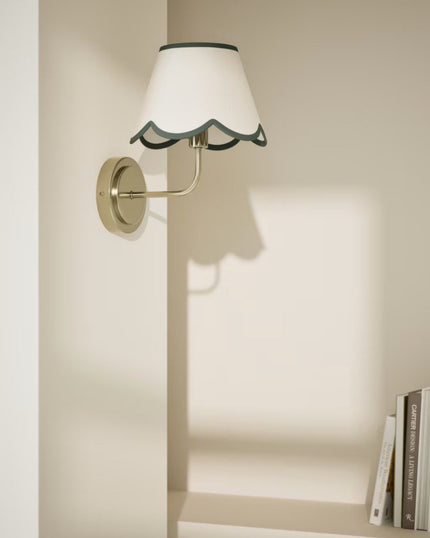 Kirsten Scallop Wall Light