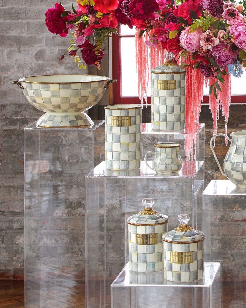 Sterling Check Utensil Holder