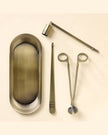 Brass Candle Accessories Kit (Set of 4)